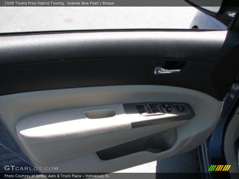 Seaside Blue Pearl / Bisque 2008 Toyota Prius Hybrid Touring