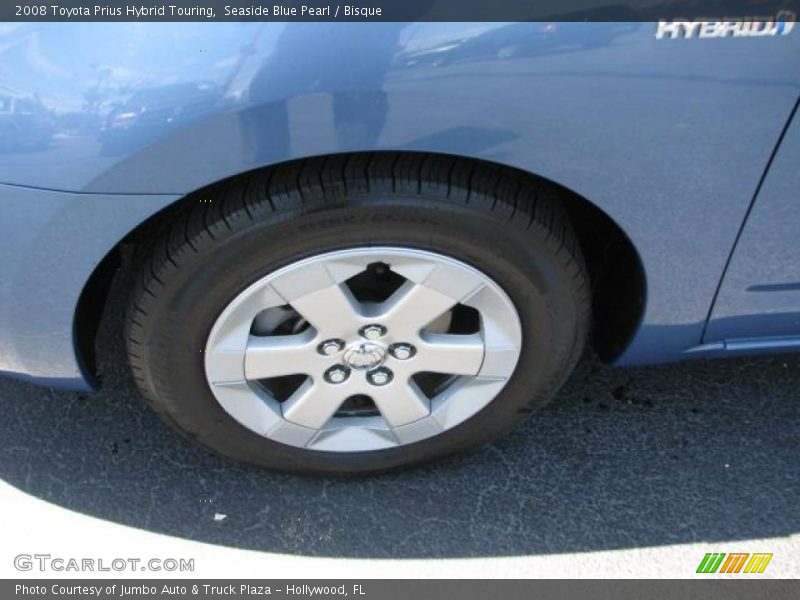 Seaside Blue Pearl / Bisque 2008 Toyota Prius Hybrid Touring