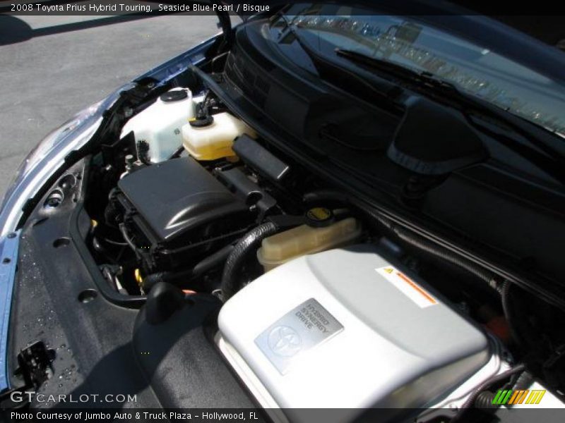 Seaside Blue Pearl / Bisque 2008 Toyota Prius Hybrid Touring