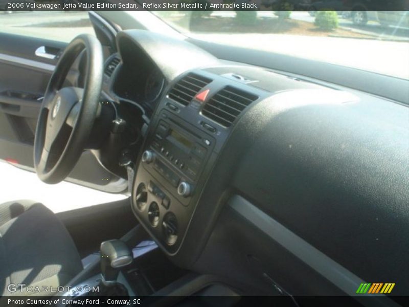 Reflex Silver Metallic / Anthracite Black 2006 Volkswagen Jetta Value Edition Sedan