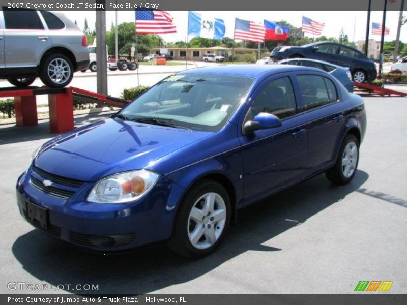 Pace Blue / Gray 2007 Chevrolet Cobalt LT Sedan