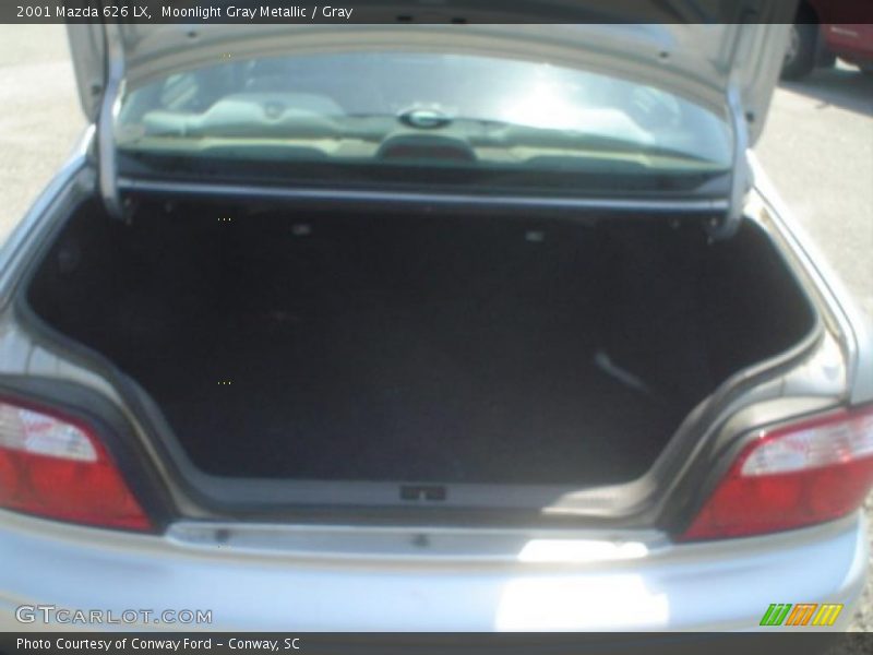 Moonlight Gray Metallic / Gray 2001 Mazda 626 LX