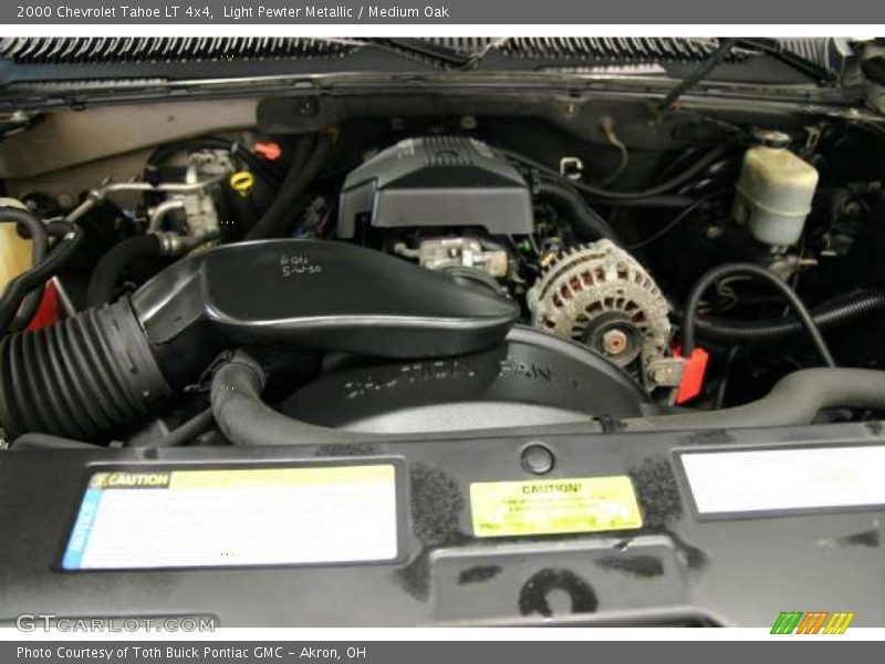 Light Pewter Metallic / Medium Oak 2000 Chevrolet Tahoe LT 4x4