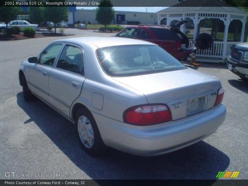 Moonlight Gray Metallic / Gray 2001 Mazda 626 LX
