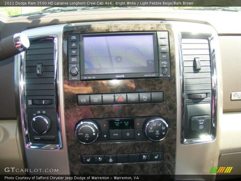 Controls of 2011 Ram 3500 HD Laramie Longhorn Crew Cab 4x4