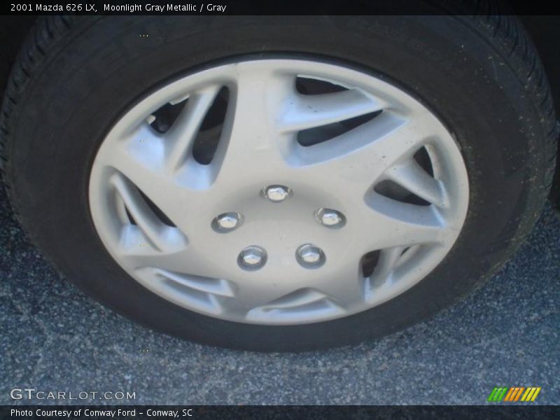 Moonlight Gray Metallic / Gray 2001 Mazda 626 LX