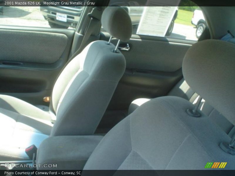 Moonlight Gray Metallic / Gray 2001 Mazda 626 LX