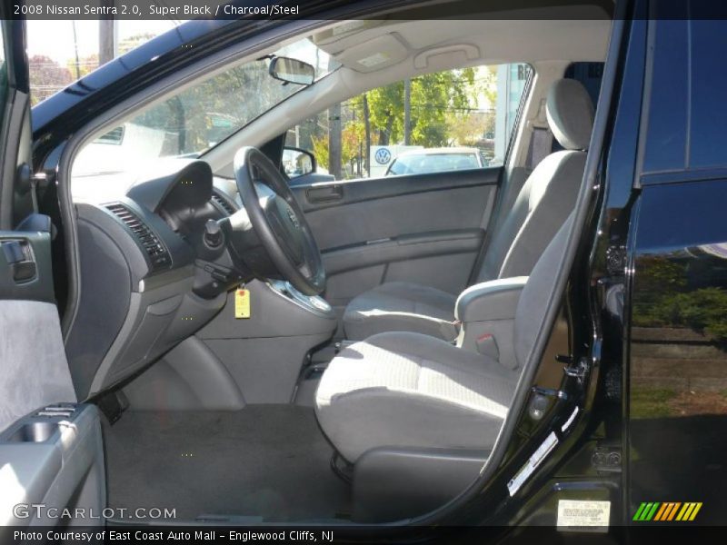 Super Black / Charcoal/Steel 2008 Nissan Sentra 2.0