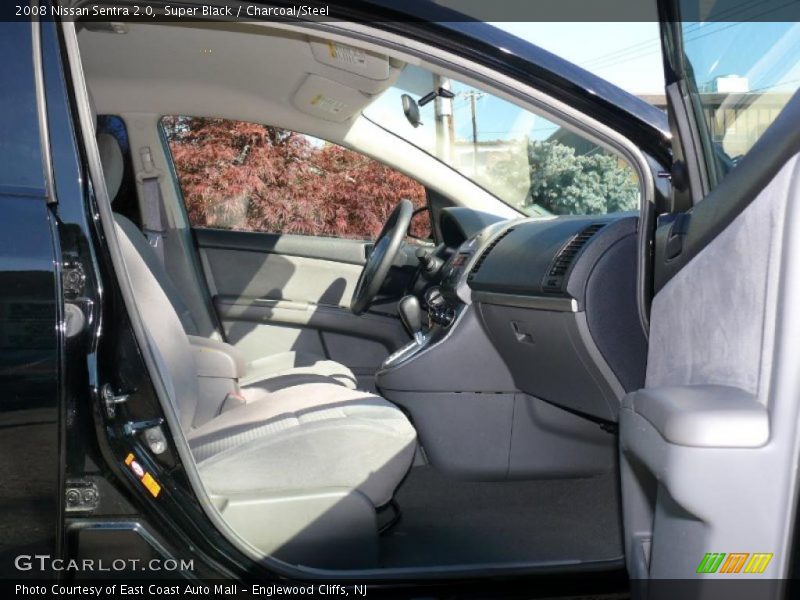 Super Black / Charcoal/Steel 2008 Nissan Sentra 2.0