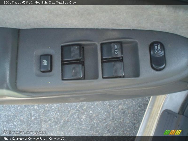 Moonlight Gray Metallic / Gray 2001 Mazda 626 LX