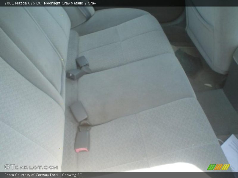 Moonlight Gray Metallic / Gray 2001 Mazda 626 LX