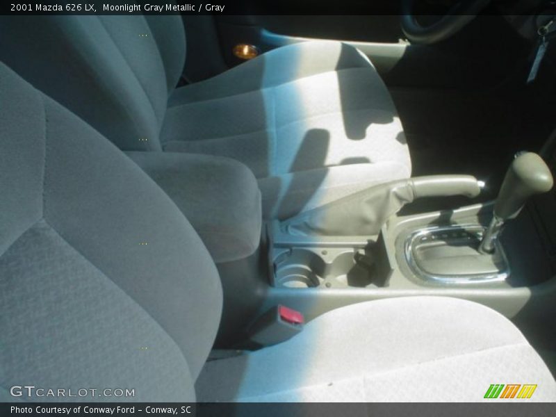 Moonlight Gray Metallic / Gray 2001 Mazda 626 LX