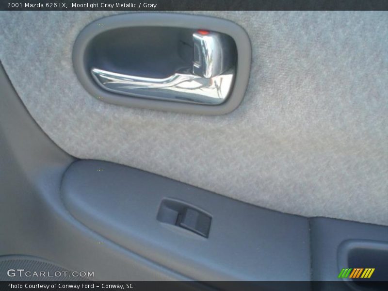 Moonlight Gray Metallic / Gray 2001 Mazda 626 LX