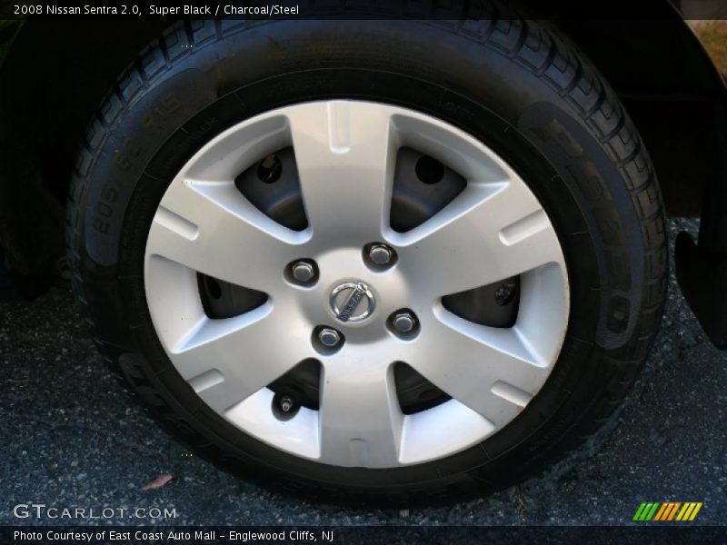 Super Black / Charcoal/Steel 2008 Nissan Sentra 2.0