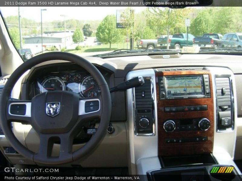 Dashboard of 2011 Ram 3500 HD Laramie Mega Cab 4x4