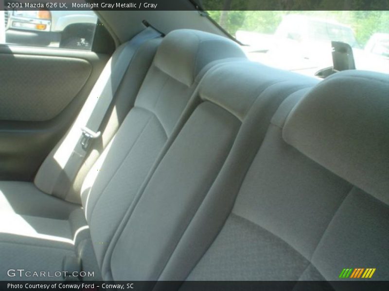 Moonlight Gray Metallic / Gray 2001 Mazda 626 LX