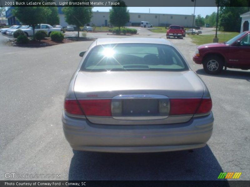 Light Bronzemist Metallic / Taupe 2001 Buick LeSabre Custom