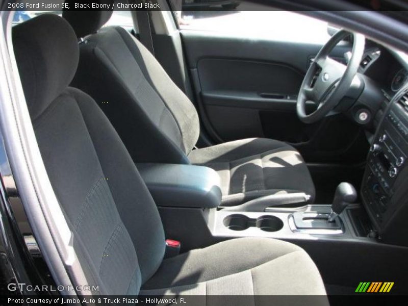 Black Ebony / Charcoal Black 2008 Ford Fusion SE