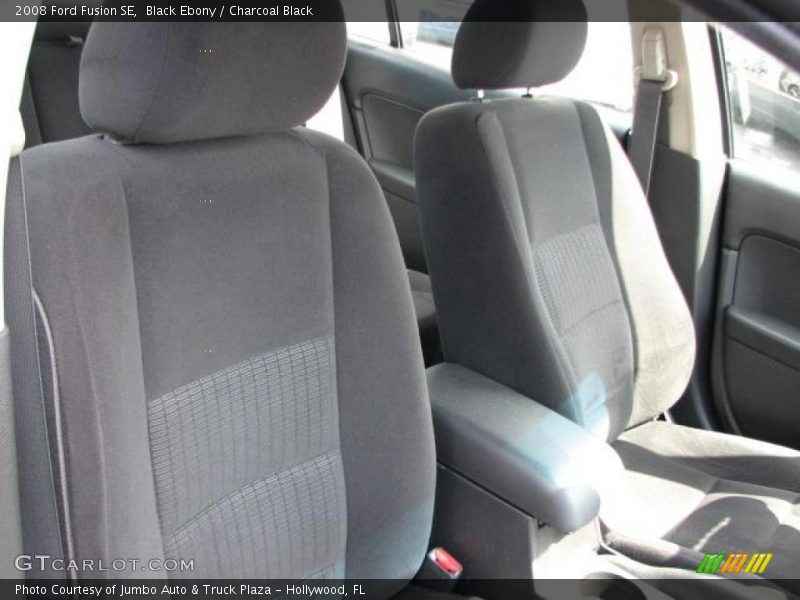 Black Ebony / Charcoal Black 2008 Ford Fusion SE
