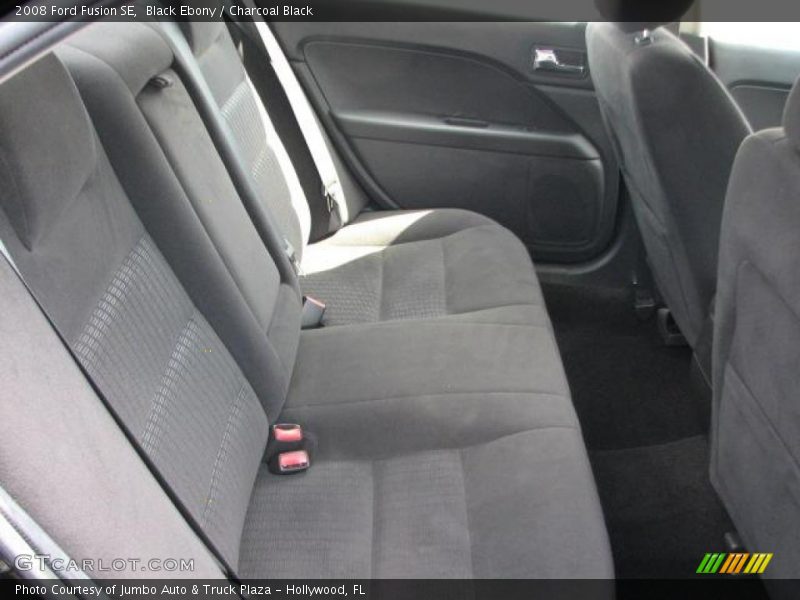 Black Ebony / Charcoal Black 2008 Ford Fusion SE
