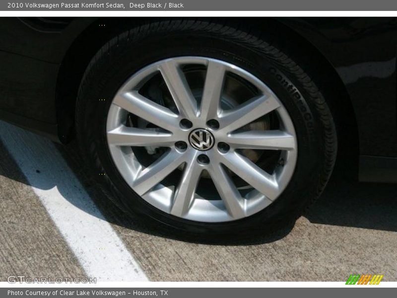 Deep Black / Black 2010 Volkswagen Passat Komfort Sedan