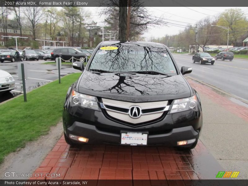 Formal Black Pearl / Ebony 2007 Acura MDX