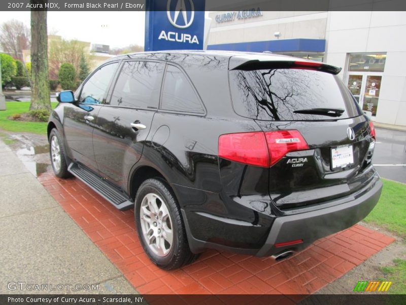Formal Black Pearl / Ebony 2007 Acura MDX