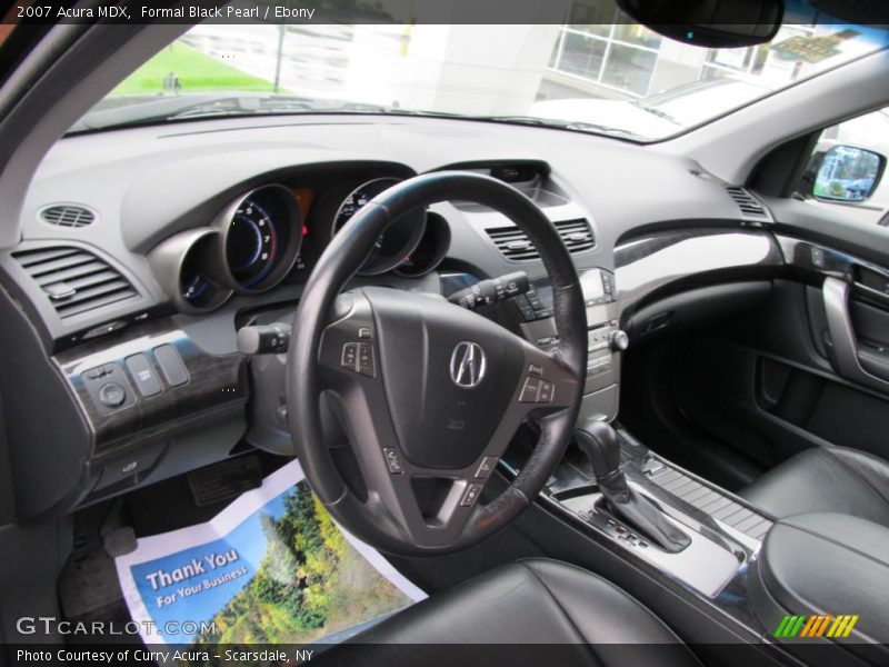 Formal Black Pearl / Ebony 2007 Acura MDX