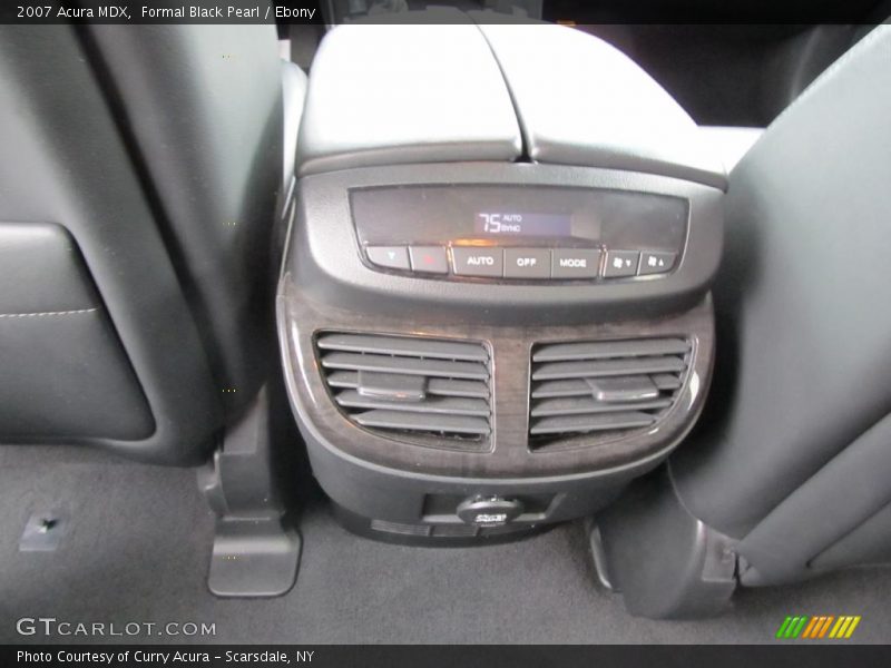 Formal Black Pearl / Ebony 2007 Acura MDX