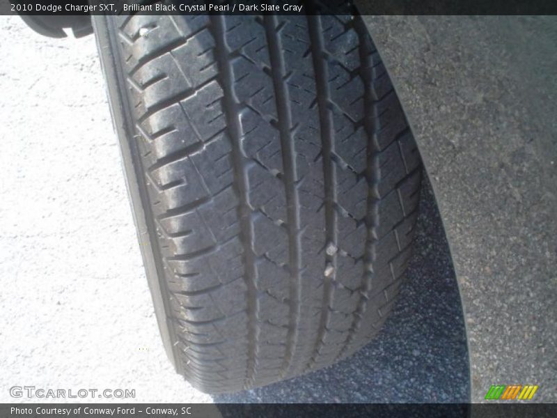 Brilliant Black Crystal Pearl / Dark Slate Gray 2010 Dodge Charger SXT