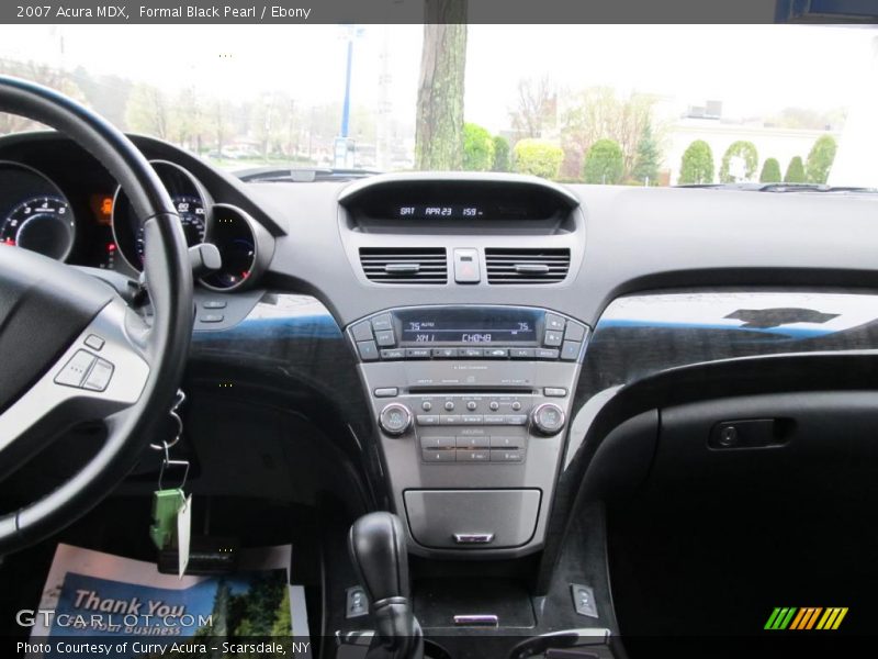 Formal Black Pearl / Ebony 2007 Acura MDX