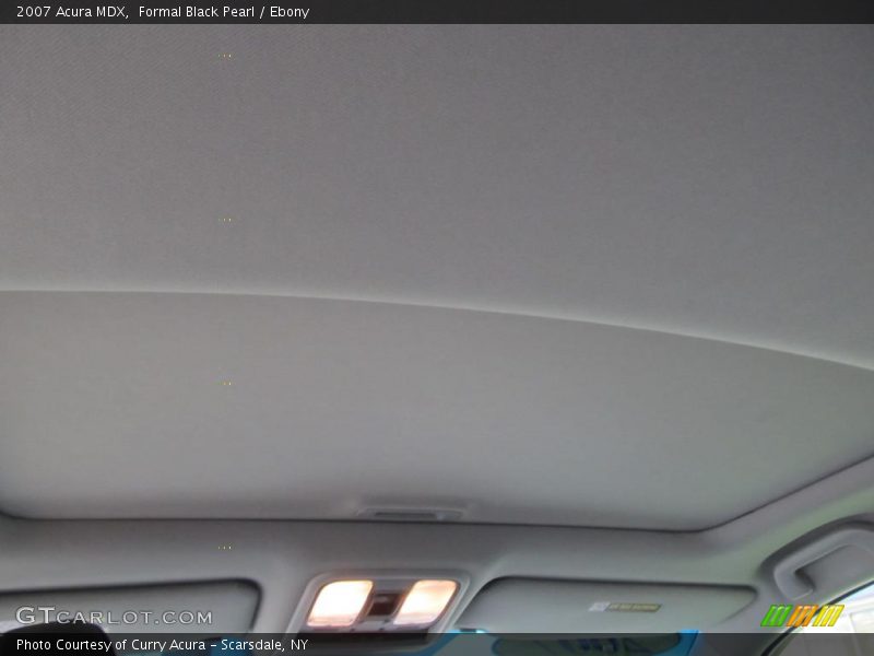 Formal Black Pearl / Ebony 2007 Acura MDX