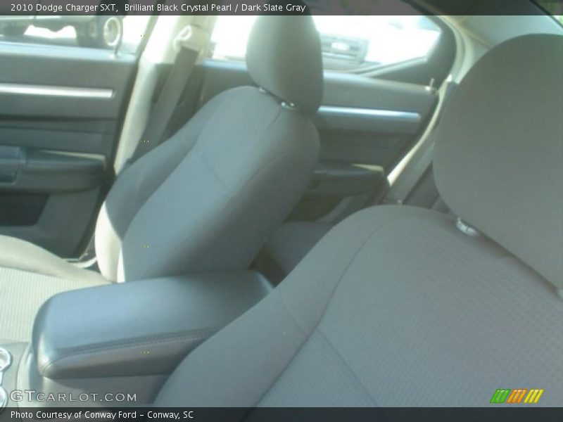 Brilliant Black Crystal Pearl / Dark Slate Gray 2010 Dodge Charger SXT