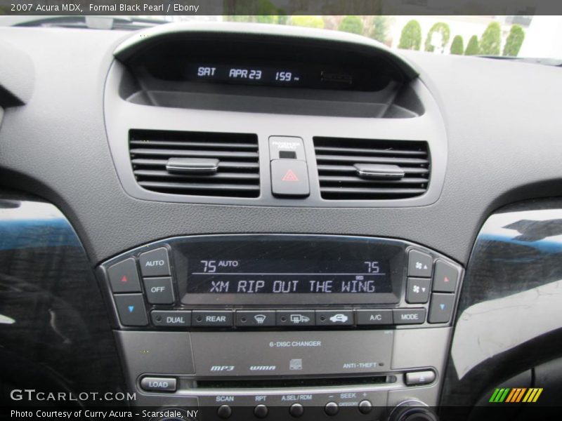 Formal Black Pearl / Ebony 2007 Acura MDX