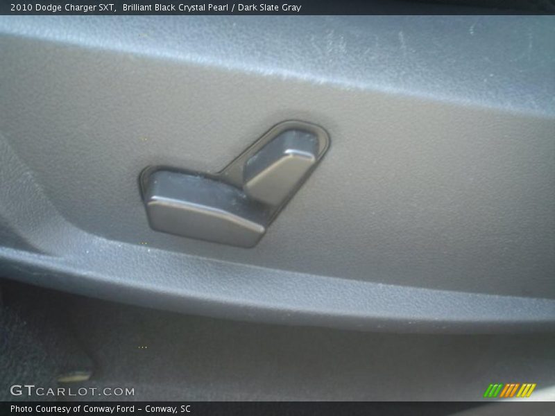 Brilliant Black Crystal Pearl / Dark Slate Gray 2010 Dodge Charger SXT