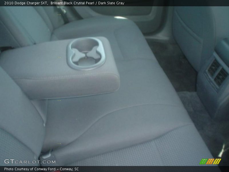 Brilliant Black Crystal Pearl / Dark Slate Gray 2010 Dodge Charger SXT
