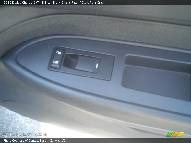 Brilliant Black Crystal Pearl / Dark Slate Gray 2010 Dodge Charger SXT