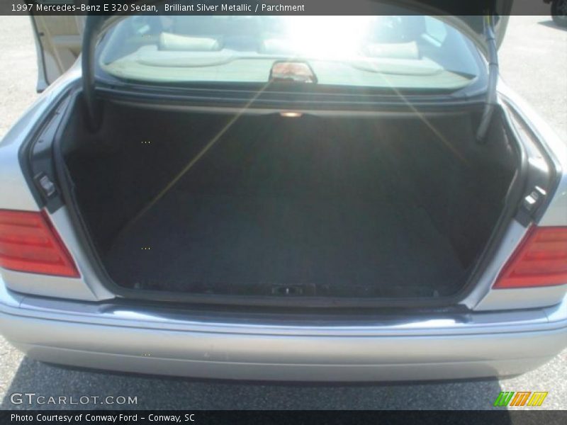 Brilliant Silver Metallic / Parchment 1997 Mercedes-Benz E 320 Sedan