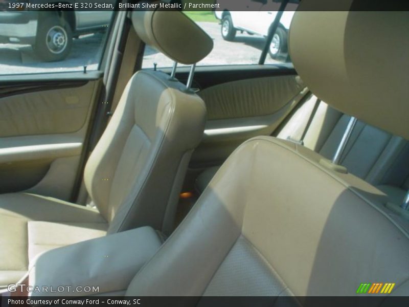 Brilliant Silver Metallic / Parchment 1997 Mercedes-Benz E 320 Sedan