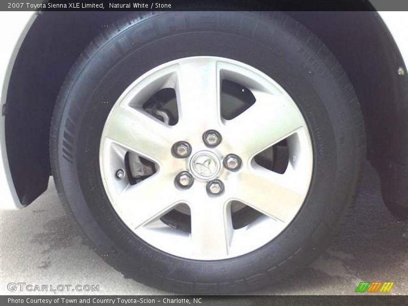 Natural White / Stone 2007 Toyota Sienna XLE Limited