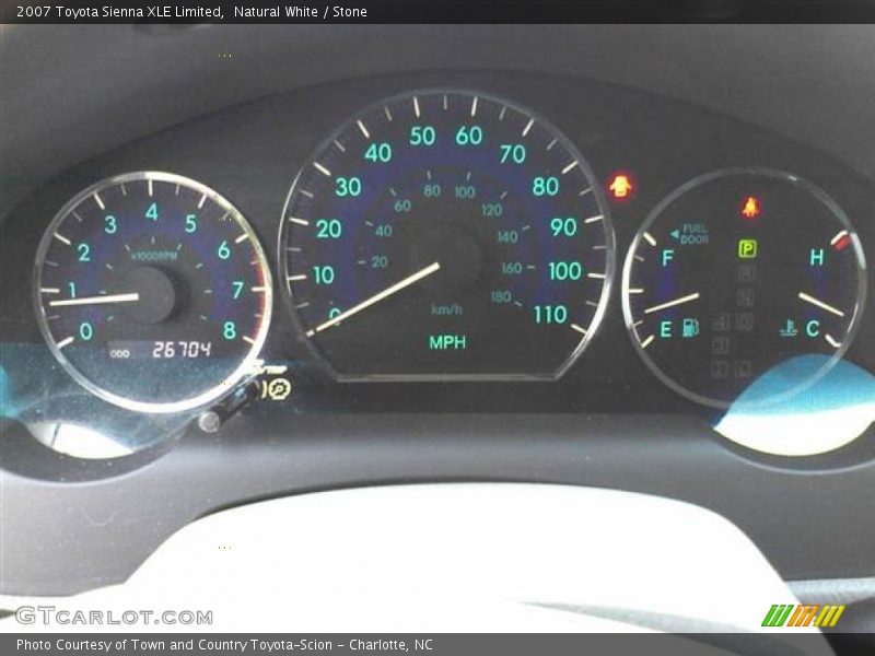 Natural White / Stone 2007 Toyota Sienna XLE Limited