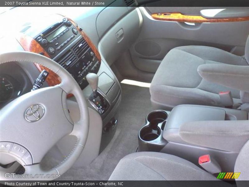 Natural White / Stone 2007 Toyota Sienna XLE Limited