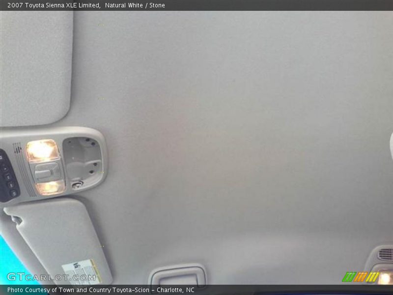 Natural White / Stone 2007 Toyota Sienna XLE Limited