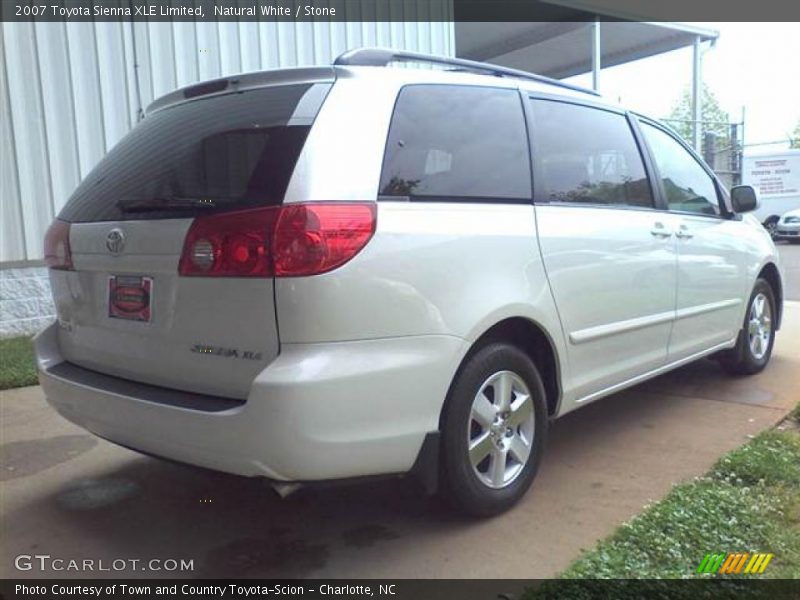 Natural White / Stone 2007 Toyota Sienna XLE Limited