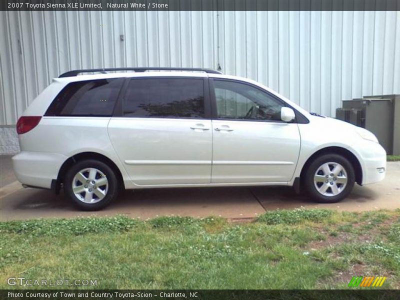 Natural White / Stone 2007 Toyota Sienna XLE Limited