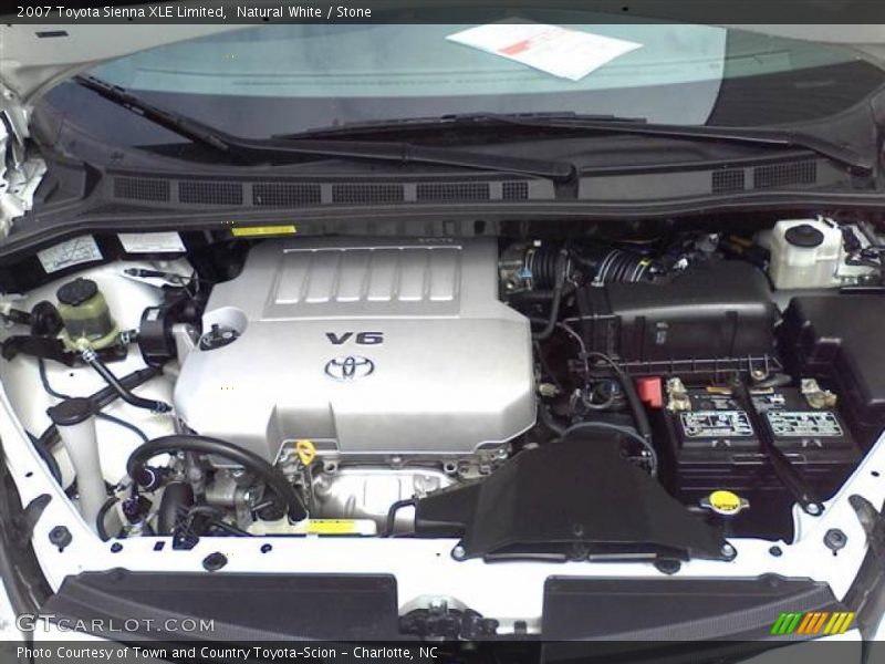 Natural White / Stone 2007 Toyota Sienna XLE Limited