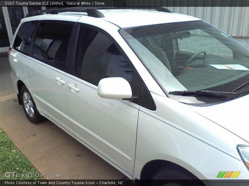 Natural White / Stone 2007 Toyota Sienna XLE Limited