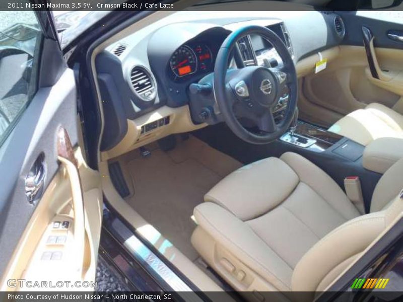  2011 Maxima 3.5 SV Cafe Latte Interior