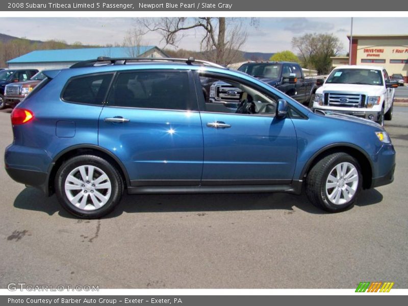 Newport Blue Pearl / Slate Gray 2008 Subaru Tribeca Limited 5 Passenger