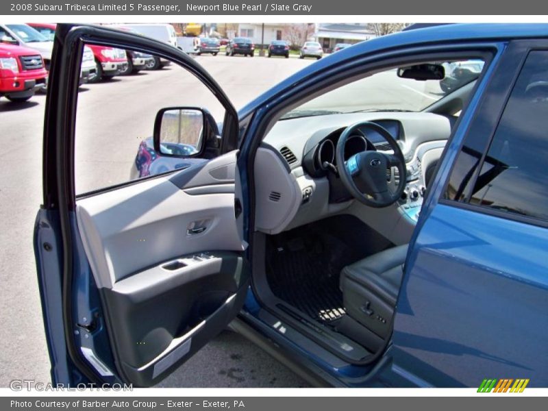 Newport Blue Pearl / Slate Gray 2008 Subaru Tribeca Limited 5 Passenger